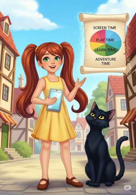 Mia’s Magic Screen Time Adventure