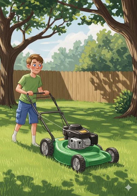 Frank and the Mower Mystery