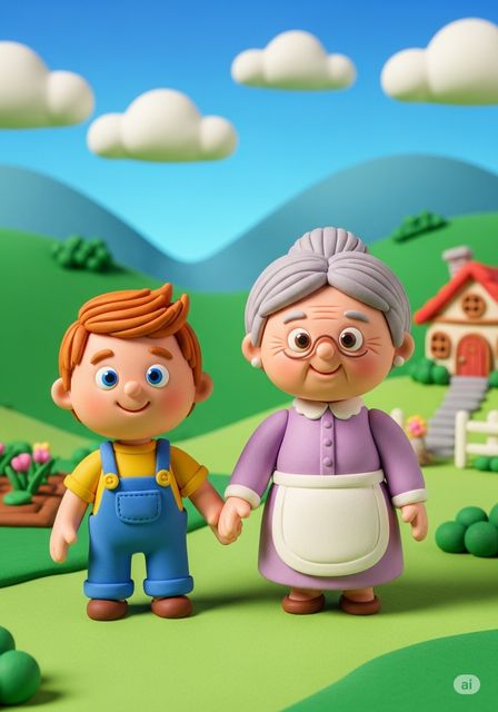 Clay Friends: Helping Hands