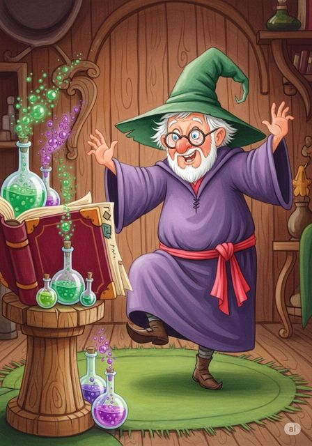 Wally the Wobbly Wizard