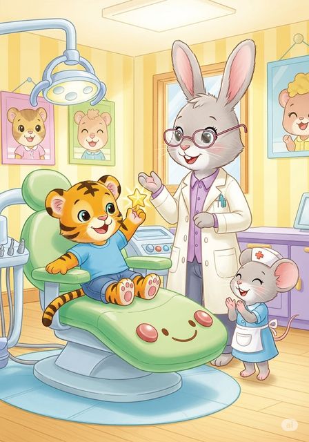 Max the Tiger's Brave Visit