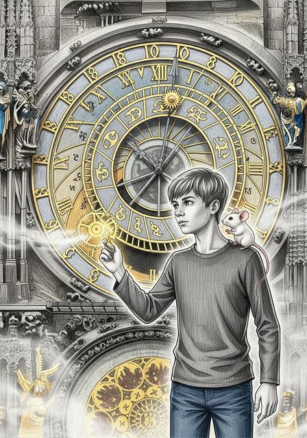 Oliver and the Clockmaker’s Workshop