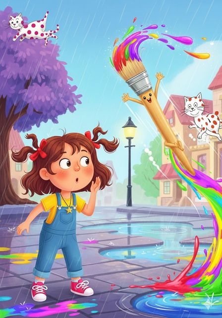 Sofia and the Swishy-Splat Brush