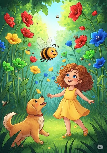 Buzzy Bee’s Garden Adventure