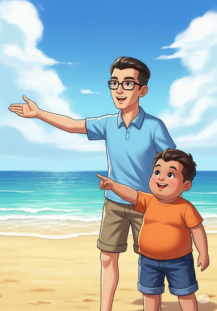 At The Beach